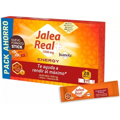 Juanola jalea real energy (28 sobres 10 ml)