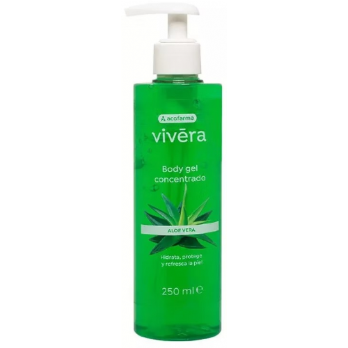 Acofarma vivera body gel concentrado aloe vera  1 envase 250 ml