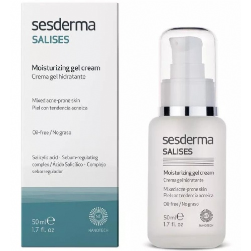 Sesderma Salises crema gel hidratante (1 envase 50 ml)
