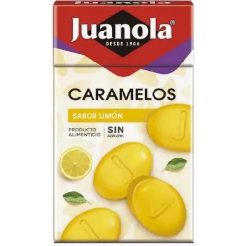 Juanola caramelos 1 envase 50gr.sabor limon