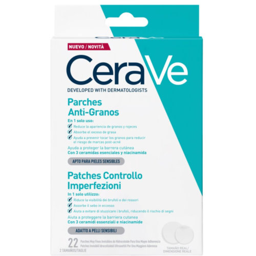 Cerave parches control imperfecciones 22 p