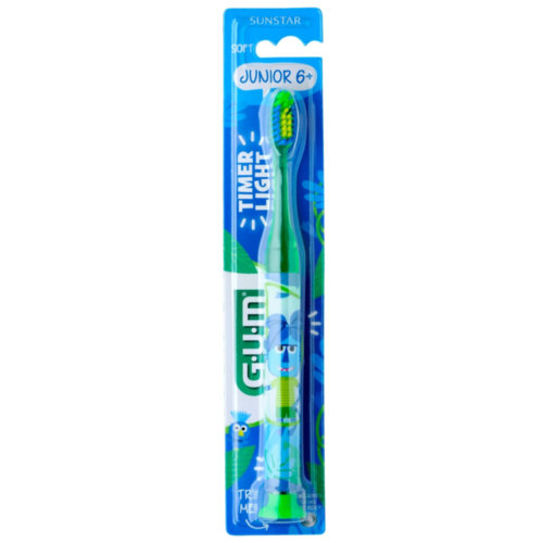 Cepillo dental junior - gum 903 (1 unidad con luz monstruos)