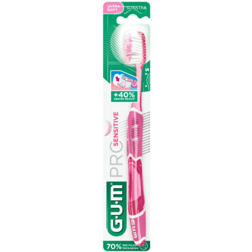 Cepillo dental adulto - gum pro sensitive compact (1 unidad super soft)