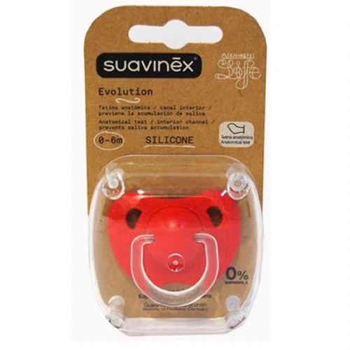 Chupete silicona anatomico - suavinex evolution (6 - 18 meses 1 unidad)
