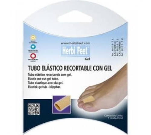 Tubo elastico recortable - herbi feet con gel (talla s)