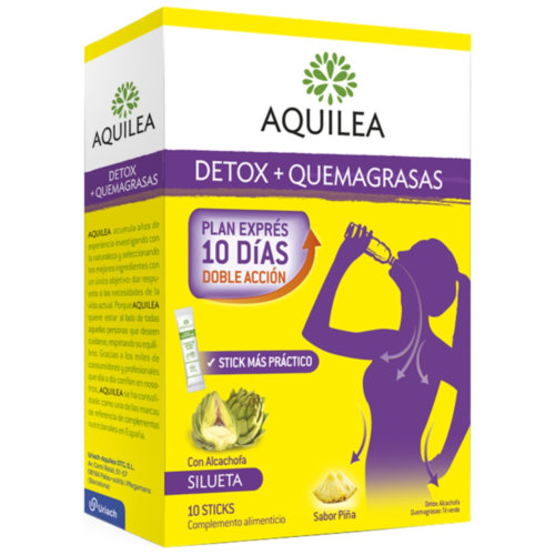 Aquilea detox (10 sticks 15 ml sabor piña)