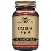Solgar omega 3-6-9 aceites de pescado lino y borraja  60 capsulas blandas