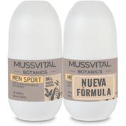 Mussvital essentials botanics antitranspirante men sport  (1 envase 75 ml)