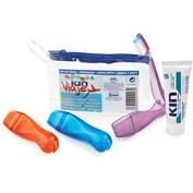 Cepillo dental adulto - kin viaje + kin pasta dentifrica (1 cepillo + 1 tubo 2 5ml)