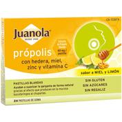 Juanola propolis hiedra pastillas miel (24 pastillas)