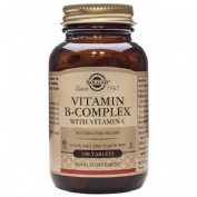 Solgar vitamina B complex con vitamina C  100 comprimidos