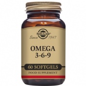 Solgar omega 3-6-9 aceites de pescado lino y borraja  60 capsulas blandas
