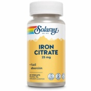 Solaray iron citrate 25 mg 60 vegcaps