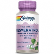Solaray super resveratrol 250 mg 30 vegcaps