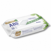 Abs toallitas humedas corporales (60 unidades 28 x 31 cm)