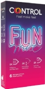 Control fun - preservativos (mix 6 unidades)