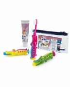 Cepillo dental infantil + pasta dental - kin (pack infantil) ideal viaje