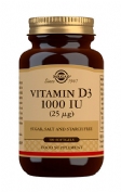 Solgar vitamina d3  1000 iu 25 mg 100 capsulas blandas