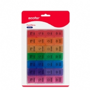 Acofar pastillero semanal horizontal (1 unidad)