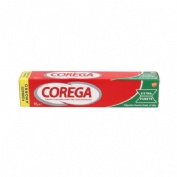 Corega crema extra fuerte - adhesivo protesis dental (1 tubo 75 ml sabor menta)