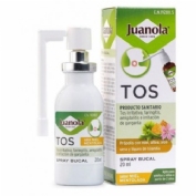 Juanola tos spray bucal  1 envase 120 ml sabor miel mentolada
