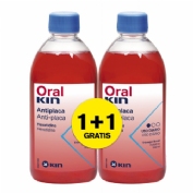 Oralkin enjuague bucal  2 frascos 500 ml pack 1+1