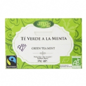 Artemis bio te verde a la menta infusion 20bolsitas. bio