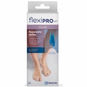 Separador dedos flexipro 3 unidades