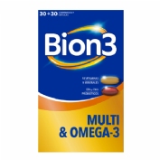 Bion3 multi & omega-3  30 comprimidos + 30 capsulas