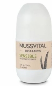 Mussvital botanics desodorante sensible 75 ml