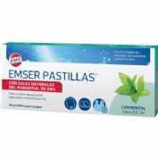 Emser mentol 30 pastillas para chupar
