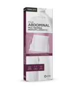 Faja abdominal multibanda monofilamento - farmalastic (1 unidad talla extra grande color blanco)