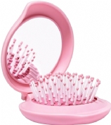 Beter cepillo plegable con espejo y coletero
