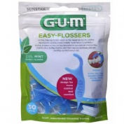 Gum easy flossers vit e+fluor 30 unid.