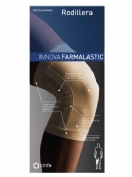 Rodillera cerrada - farmalastic compression tech (1 unidad talla grande color beige)