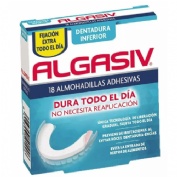 Algasiv almohadillas adhesivas dentadura inferior (18 unidades)