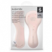 Cepillo y peine infantil soft - suavinex (rosa decorado)