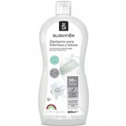Suavinex detergente especifico biberones tetinas - gel limpiabiberones (1 envase 500 ml)