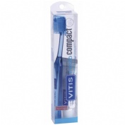 Cepillo dental adulto vitis compact medio ( ideal viaje )