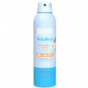 Isdin fotoprotector pediatrics transparent spray wet skin spf 50 (1 envase 250 ml)