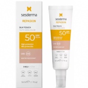 Repaskin fotoprotector spf 50 tacto seda color (1 envase 50 ml)