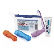 Cepillo dental adulto - kin viaje + kin pasta dentifrica (1 cepillo + 1 tubo 2 5ml)