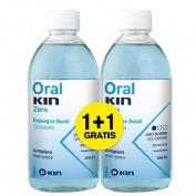 Oralkin zero enjuague bucal  2 frascos 500 ml pack