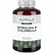 Nutralie spirulina & chlorella (180 capsulas)
