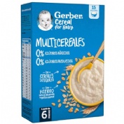 Gerber multicereales 0% azucares añadidos (1 estuche 270 g)